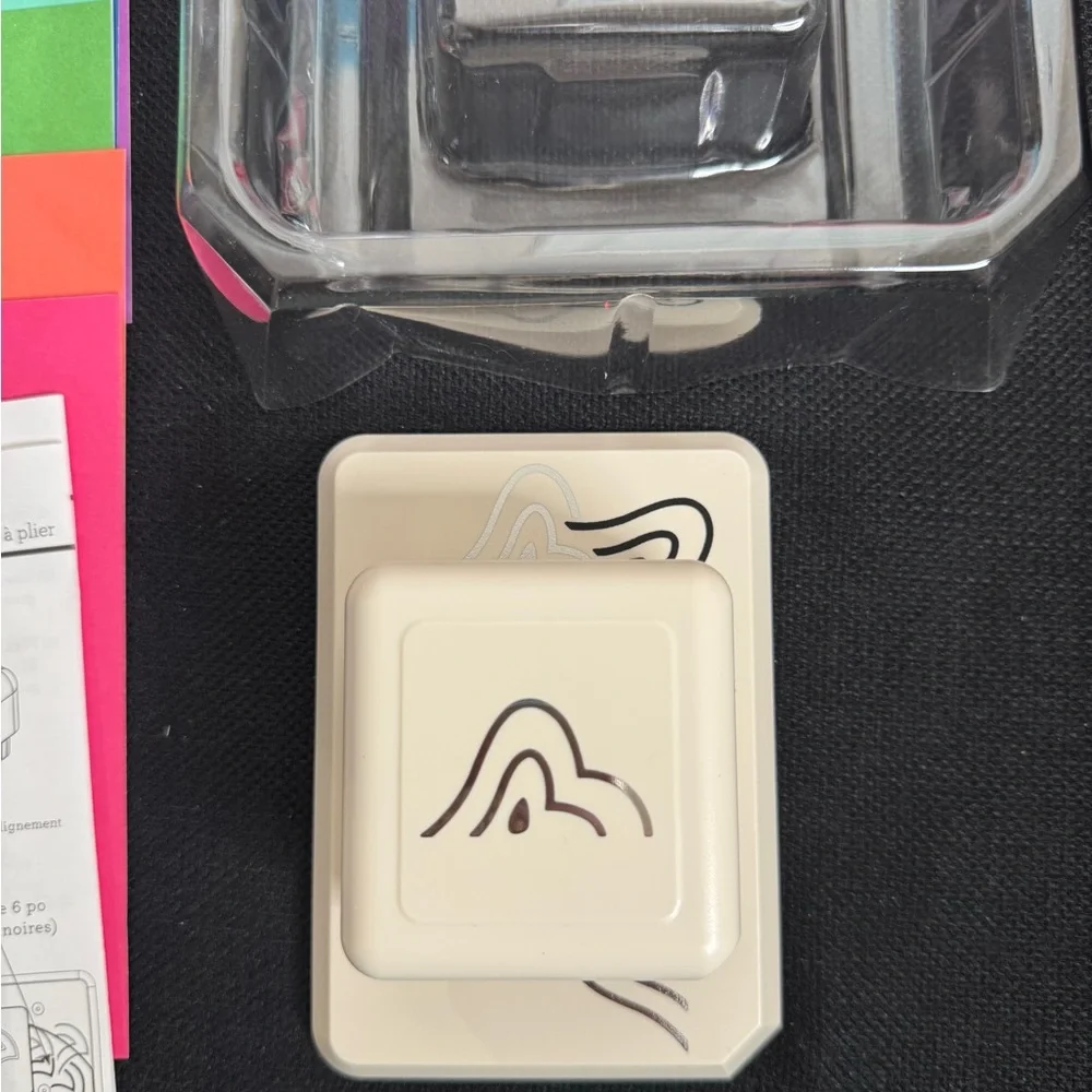 NEW Martha Stewart Crafts Cut and Fold Punch 42-95001 Rare Abstract Heart Punch